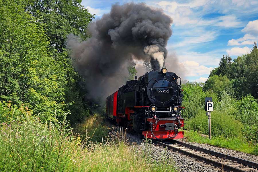 99236 Volldampf vor Drei Annen Hohne