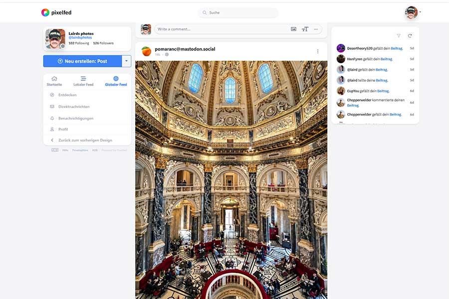 Pixelfed: Die unabhängige Foto-Plattform als Alternative zu Instagram